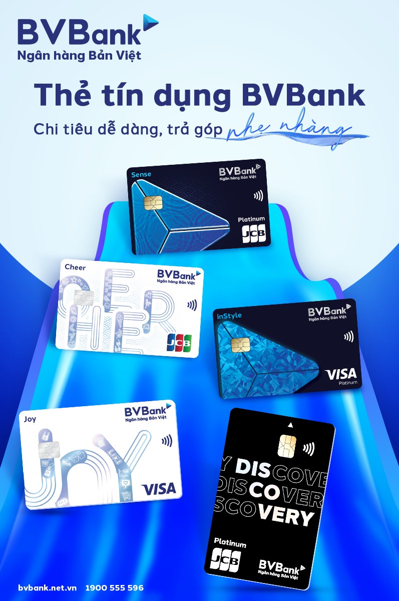 Thẻ tín dụng ngân hàng Bản Việt BVBank