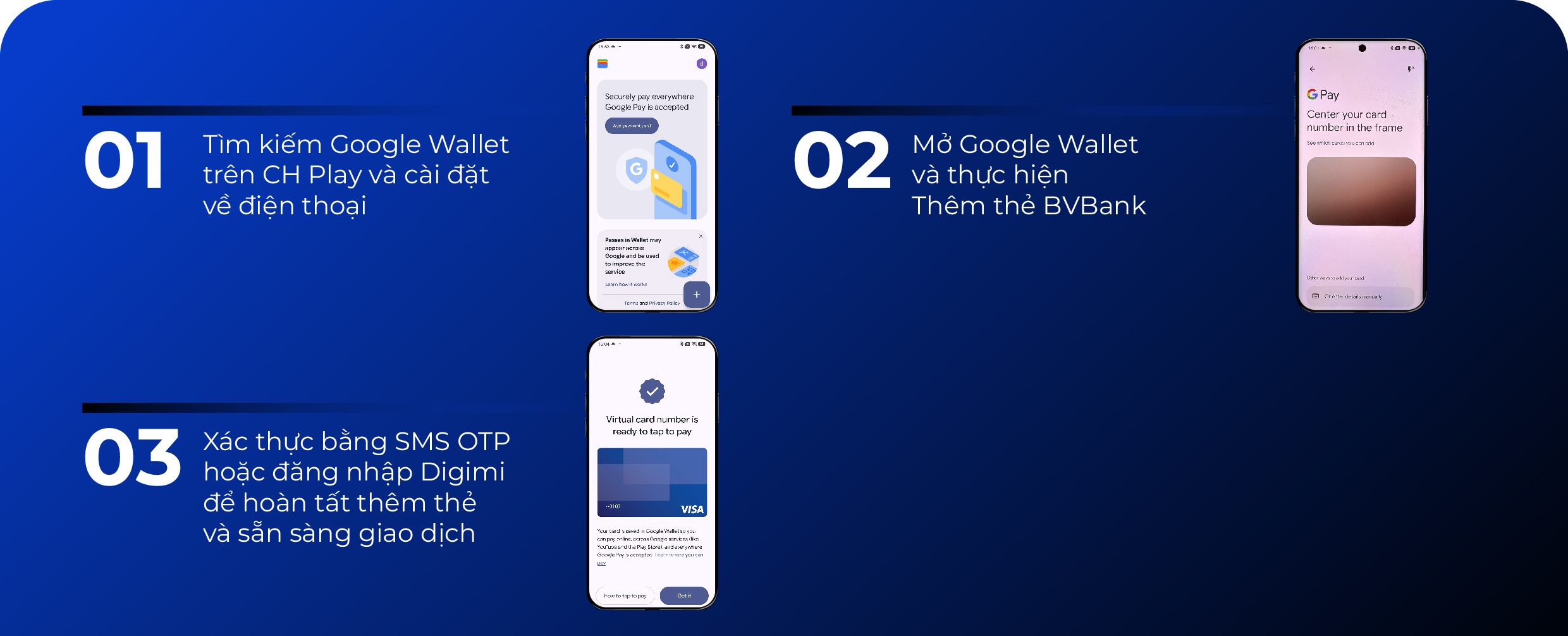 Hướng dẫn liên kết Google Pay